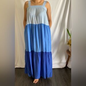 Kori brand color block dress.